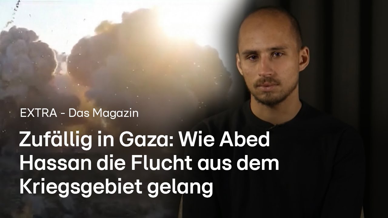Abed Hassan im RTL-Interview über den Kriegsbeginn im Gazastreifen